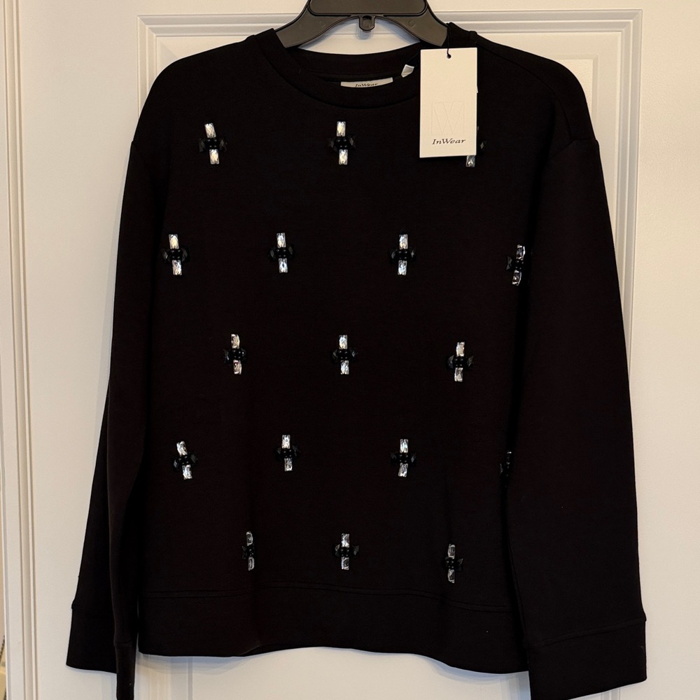 InWear black top in size small but runs big